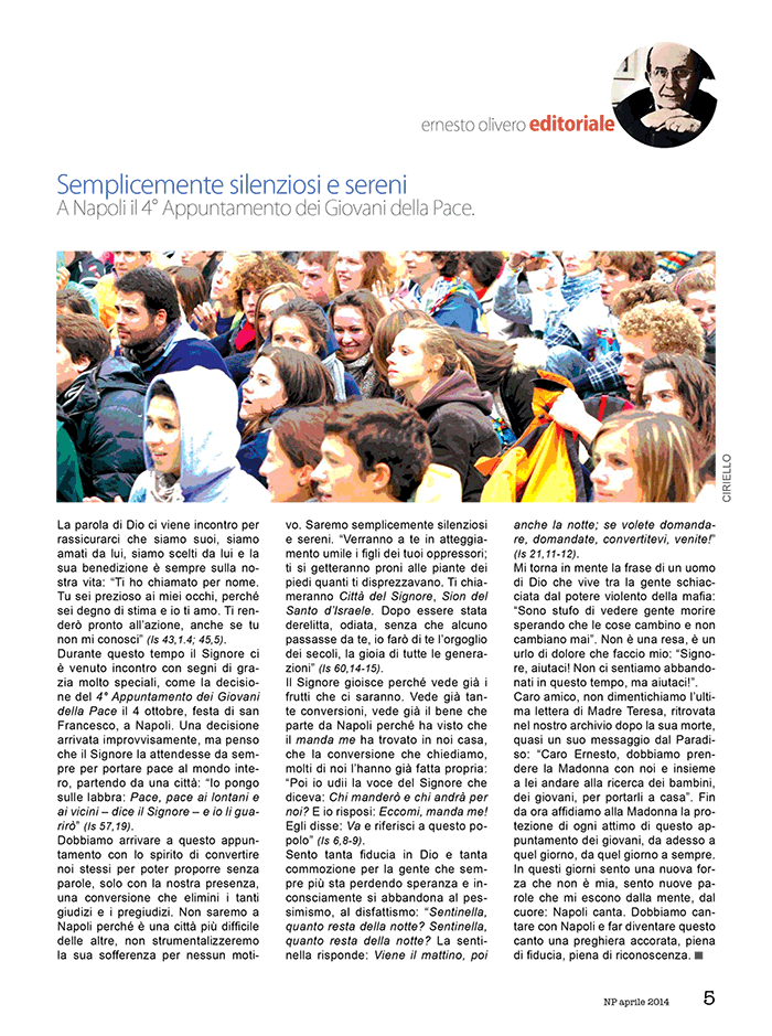 Editoriale Aprile 2014